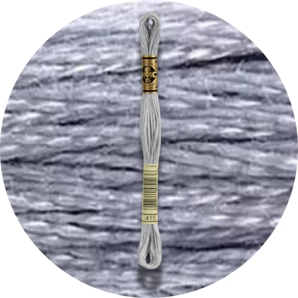 DMC Mouliné Spécial 25 Broderigarn, Ensfarvet, Neutrale nuancer